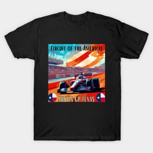 Circuit of the Americas, Austin GP, Texas, formula 1, usa grand prix T-Shirt
